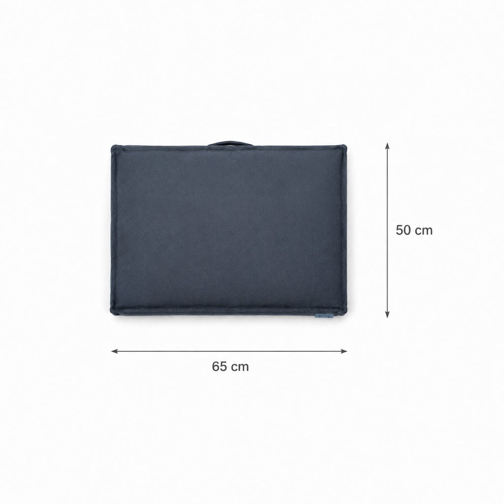 Talla S · 65 × 50 cm — medidas de la cama: 65 cm de ancho por 50 cm de fondo