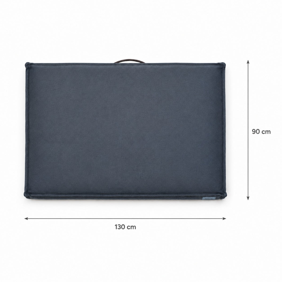 Talla XL · 130 × 90 cm — medidas de la cama: 130 cm de ancho por 90 cm de fondo